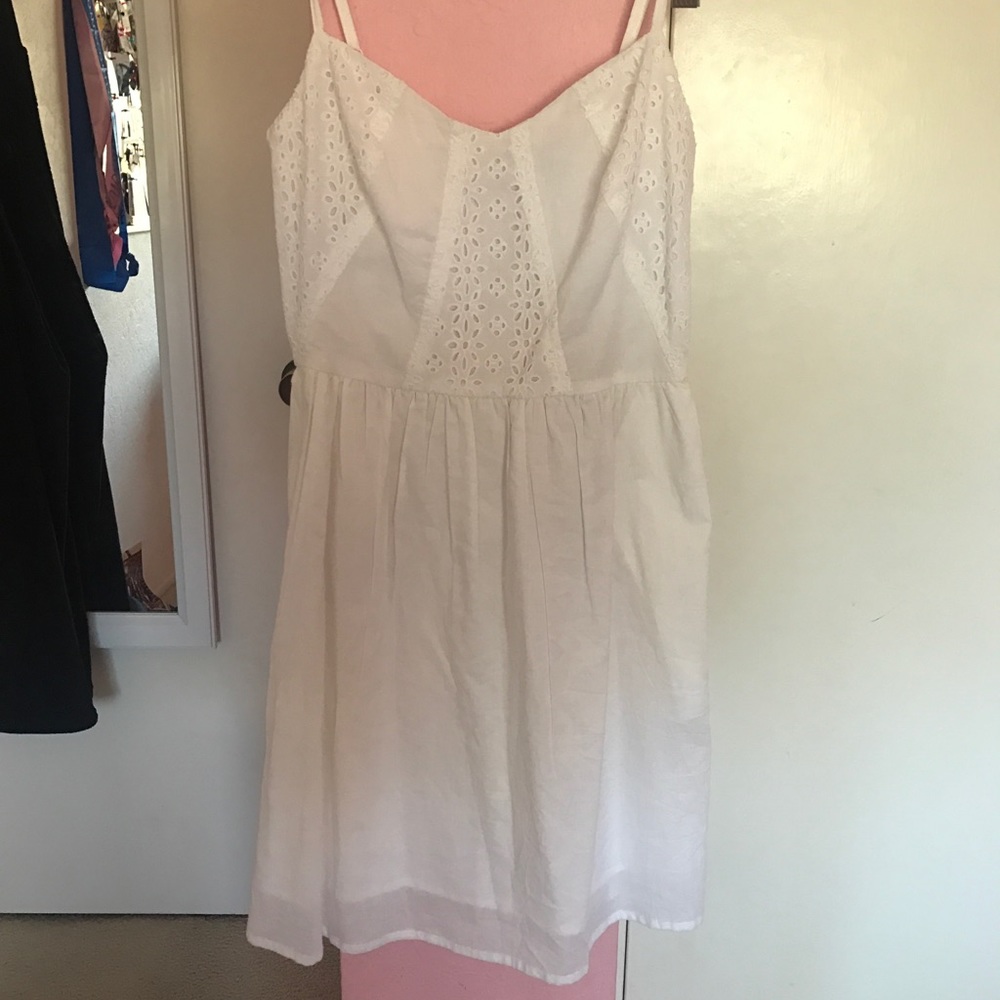 White summer dress
